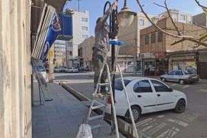 اصلاح و نوسازی سیستم روشنایی انتهای خیابان شهید نقاوت و میدان شهید توانایی&zwnj;پور