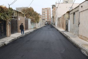  استارت پرقدرت نوسازی شریان&zwnj;های فرعی؛ کوچه &laquo;مهستان ششم&raquo; زیر غلتک آسفالت مکانیزه رفت