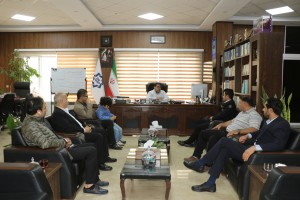 دیدار رئیس اورژانس 115 شهرستان بهارستان با شهردار و اعضای شورای اسلامی شهر صالحیه