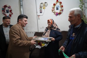 پاسداشت مقام مادران شهدای شهر صالحیه به مناسبت میلاد حضرت فاطمه زهرا(س)