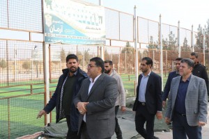 بازدید میدانی شهردار و اعضای شورا از بوستان نهج البلاغه