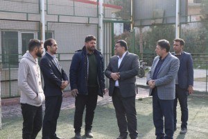 بازدید میدانی شهردار و اعضای شورا از بوستان نهج البلاغه