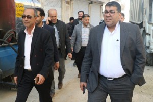  پایش میدانی مدیران شهری صالحیه؛ بررسی کیفیت آسفالت مکانیزه &laquo;شهدای گمنام&raquo;