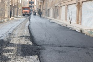  تداوم پرشتاب قطار عمران در صالحیه؛ روکش مکانیزه به ایستگاه &laquo;قائم پنجم&raquo; رسید