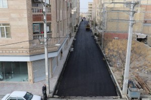  تداوم پرشتاب قطار عمران در صالحیه؛ روکش مکانیزه به ایستگاه &laquo;قائم پنجم&raquo; رسید