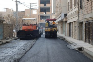  تداوم پرشتاب قطار عمران در صالحیه؛ روکش مکانیزه به ایستگاه &laquo;قائم پنجم&raquo; رسید