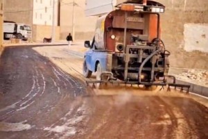  اجرای آسفالت مکانیزه کوچه قائم ششم 