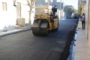 کوچه &laquo;مرداد یکم&raquo; زیر تیغ آسفالت مکانیزه رفت