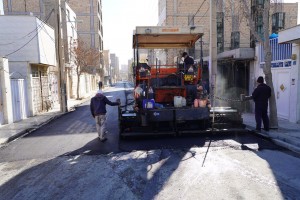 پایان عملیات آسفالت مکانیزه کوچه &laquo;تیر سوم&raquo;