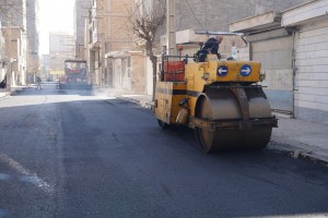 پایان عملیات آسفالت مکانیزه کوچه &laquo;تیر سوم&raquo;