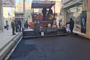 آسفالت مکانیزه کوچه فروردین دوم