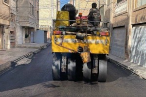 آسفالت مکانیزه &laquo;کوچه شهید خداپرست&raquo;؛ نوزدهمین گام عملی در بازآفرینی معابر فرعی
