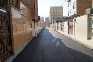 عملیات آسفالت مکانیزه کوچه والفجر غربی نهم