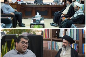 گفت&zwnj;وگوی امام جمعه شهرستان بهارستان و شهردار صالحیه درباره مسائل شهری