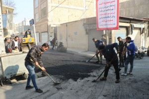 نبرد با فرسودگی معابر در صالحیه