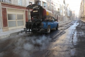اجرای آسفالت مکانیزه کوچه نگارستان هفدهم