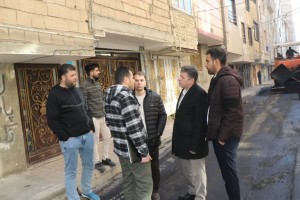 اجرای آسفالت مکانیزه کوچه نگارستان هفدهم