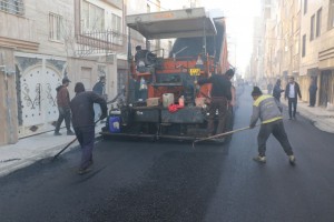 اجرای آسفالت مکانیزه کوچه نگارستان هفدهم