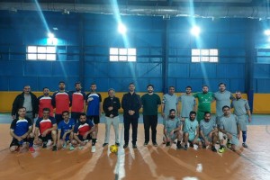 برگزاری مسابقات فوتسال درون&zwnj;سازمانی کارکنان شهرداری صالحیه به مناسبت دهه فجر