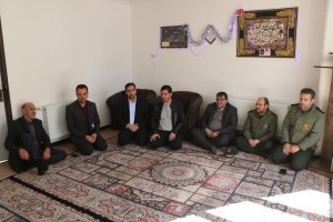 تجدید میثاق مسئولین شهر صالحیه و شهرستان بهارستان با آرمان&zwnj;های شهدا در دهه مبارک فجر