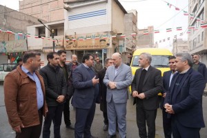 نمایشی از تحول ویژه معابر و مسیرهای دسترسی شهر صالحیه در ایام الله دهه فجر