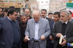 نمایشی از تحول ویژه معابر و مسیرهای دسترسی شهر صالحیه در ایام الله دهه فجر