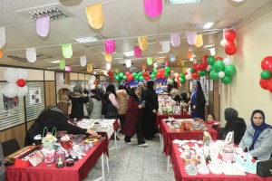  نمایشگاه دستاوردهای بانوان کارآفرین شهر صالحیه برگزار شد