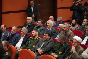 آیین تکریم و معارفه فرمانده سپاه حضرت ابوالفضل(ع) شهرستان بهارستان