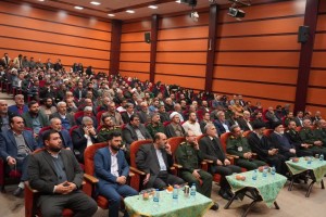 آیین تکریم و معارفه فرمانده سپاه حضرت ابوالفضل(ع) شهرستان بهارستان