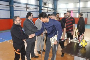 پایان مسابقات فوتسال درون&zwnj;سازمانی شهرداری صالحیه