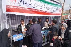 راهپیمایی باشکوه 22 بهمن؛ تجلی وحدت، اراده و ایستادگی مردم شهر صالحیه و گلستان