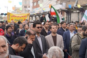 راهپیمایی باشکوه 22 بهمن؛ تجلی وحدت، اراده و ایستادگی مردم شهر صالحیه و گلستان