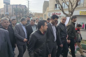 راهپیمایی باشکوه 22 بهمن؛ تجلی وحدت، اراده و ایستادگی مردم شهر صالحیه و گلستان