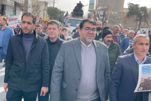 راهپیمایی باشکوه 22 بهمن؛ تجلی وحدت، اراده و ایستادگی مردم شهر صالحیه و گلستان