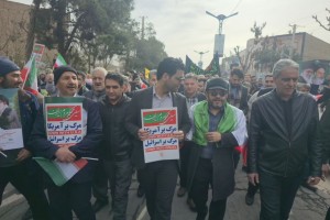 راهپیمایی باشکوه 22 بهمن؛ تجلی وحدت، اراده و ایستادگی مردم شهر صالحیه و گلستان