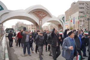راهپیمایی باشکوه 22 بهمن؛ تجلی وحدت، اراده و ایستادگی مردم شهر صالحیه و گلستان