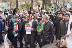 راهپیمایی باشکوه 22 بهمن؛ تجلی وحدت، اراده و ایستادگی مردم شهر صالحیه و گلستان