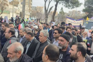 راهپیمایی باشکوه 22 بهمن؛ تجلی وحدت، اراده و ایستادگی مردم شهر صالحیه و گلستان