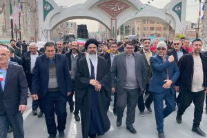 راهپیمایی باشکوه 22 بهمن؛ تجلی وحدت، اراده و ایستادگی مردم شهر صالحیه و گلستان