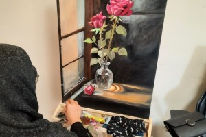 برگزاری موفق کلاس&zwnj;های آموزش نقاشی رنگ روغن در سرای بانوان و خانواده&nbsp; 