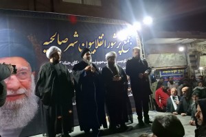 مسجد حضرت ابوالفضل (ع) میزبان مردم داغدار شهر صالحیه