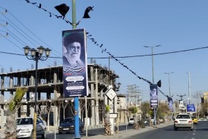  اکران گسترده بنرهای یادبود رهبر شهید انقلاب، حضرت امام خامنه&zwnj;ای (رضوان الله تعالی علیه) در سطح شهر