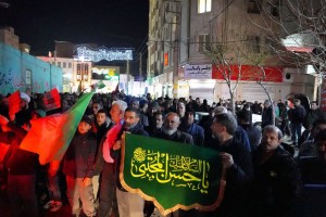 چهارمین شب همدلی مردمی علیه جنایات آمریکایی-صهیونیستی و فراخوان به خونخواهی شهادت امام امت