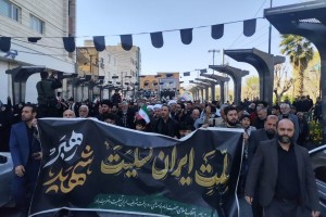 نماز جمعه گلستان در سایه غم و حماسه؛ میثاق دوباره با آرمان&zwnj;های شهیدان