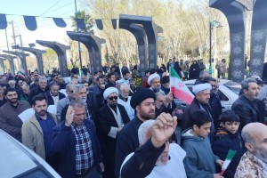 نماز جمعه گلستان در سایه غم و حماسه؛ میثاق دوباره با آرمان&zwnj;های شهیدان