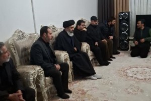 دیدار شهردار صالحیه و امام جمعه شهرستان بهارستان با خانواده معظم شهید حمیدرضا خانی