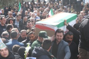  تشییع باشکوه پیکر مطهر شهید &laquo;حمیدرضا خانی&raquo; بر دوش مردم قدرشناس