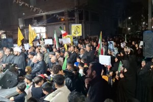  هفتمین شب همبستگی انقلابی در صالحیه