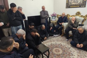 دیدار شهردار و امام جمعه بهارستان با خانواده معزز &laquo;شهید محمد نقوی&raquo;