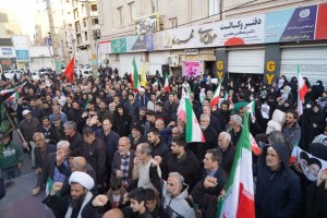 قاب&zwnj;هایی ماندگار از هفدهمین ایستگاه مقاومت و پایداری در صالحیه